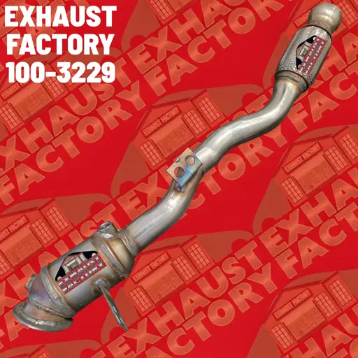 2016-2021 Mercedes-Benz Metris 2.4L Engine, Stainless Steel Front Catalytic Converter & Front Flex Pipe Assembly 100-3229