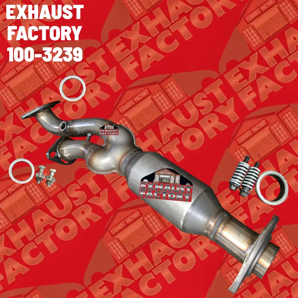 2003-2004 Lexus GX470 4.7L Engine, Stainless Steel Rear Catalytic Converter   100-3239 image 2
