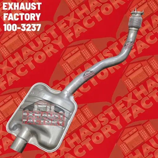 2009-2012 Audi  A4 Quattro 2.0L  Engine, Front Flex Pipe Muffler Assembly 100-3237