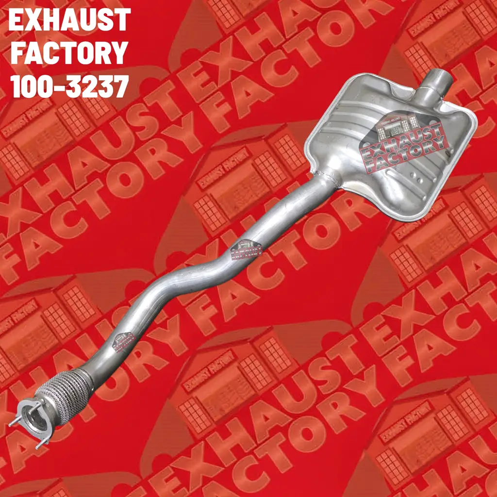 2009-2012 Audi  A4 Quattro 2.0L  Engine, Front Flex Pipe Muffler Assembly 100-3237 image 2