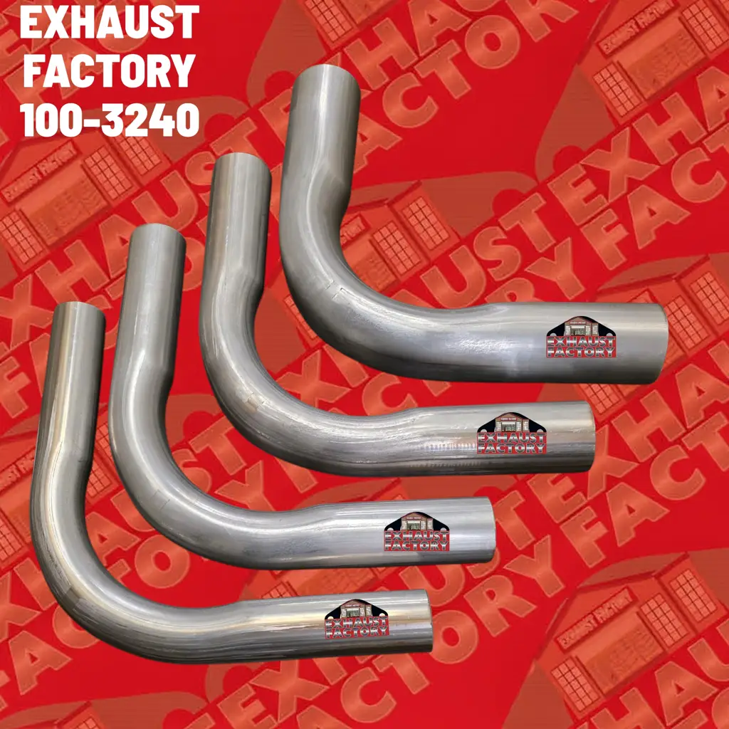 90 Degree Bend Performance Exhaust Pipe 2" , 2.25" , 2.5" & 3" 409 SS 100-3240 image 2
