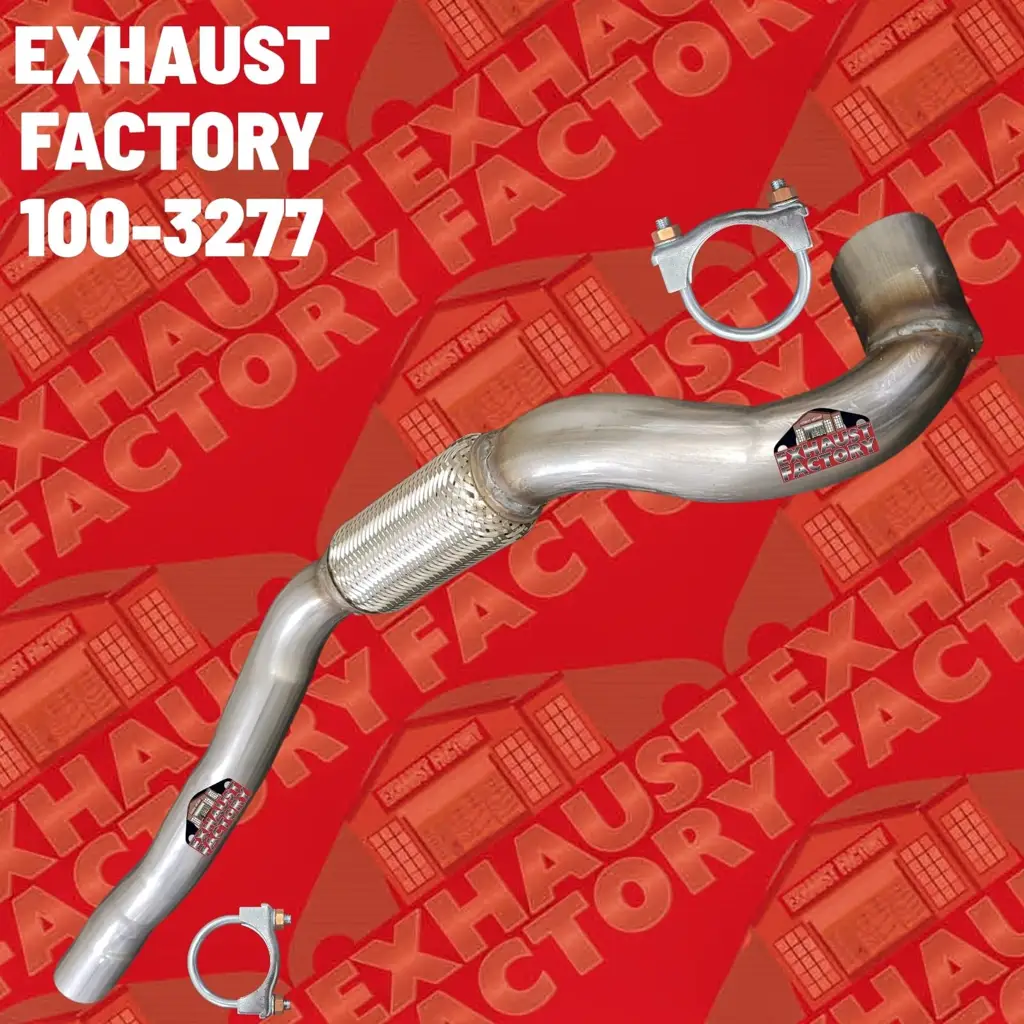 100-3277 FRONT EXHAUST FLEX PIPE FITS 2011-2017 DODGE JOURNEY 3.6L ENG V6 "AWD" image 3