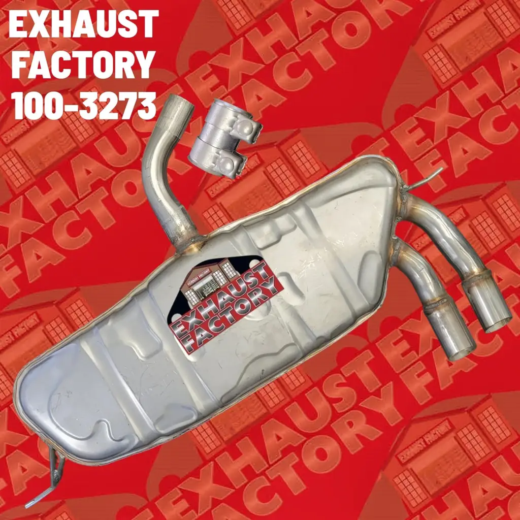 100-3273 REAR MUFFLER ASSEMBLY FITS 2006-2009 VOLKSWAGEN RABBIT 2.5L ENG
