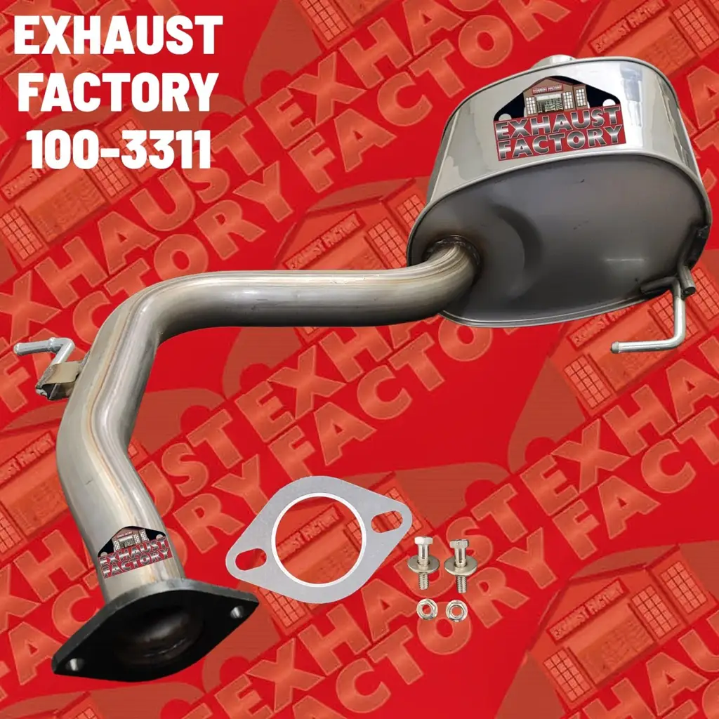 100-3311 REAR MUFFLER ASSEMBLY FITS 2016-2018 KIA SORENTO 2.0L ENG "NON-SPORT PACKAGE" (Front Wheel Drive) image 3
