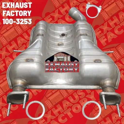 100-3253 MID MUFFLER ASSEMBLY FITS 2011-2020 JEEP GRAND CHEROKEE 3.6L ENG