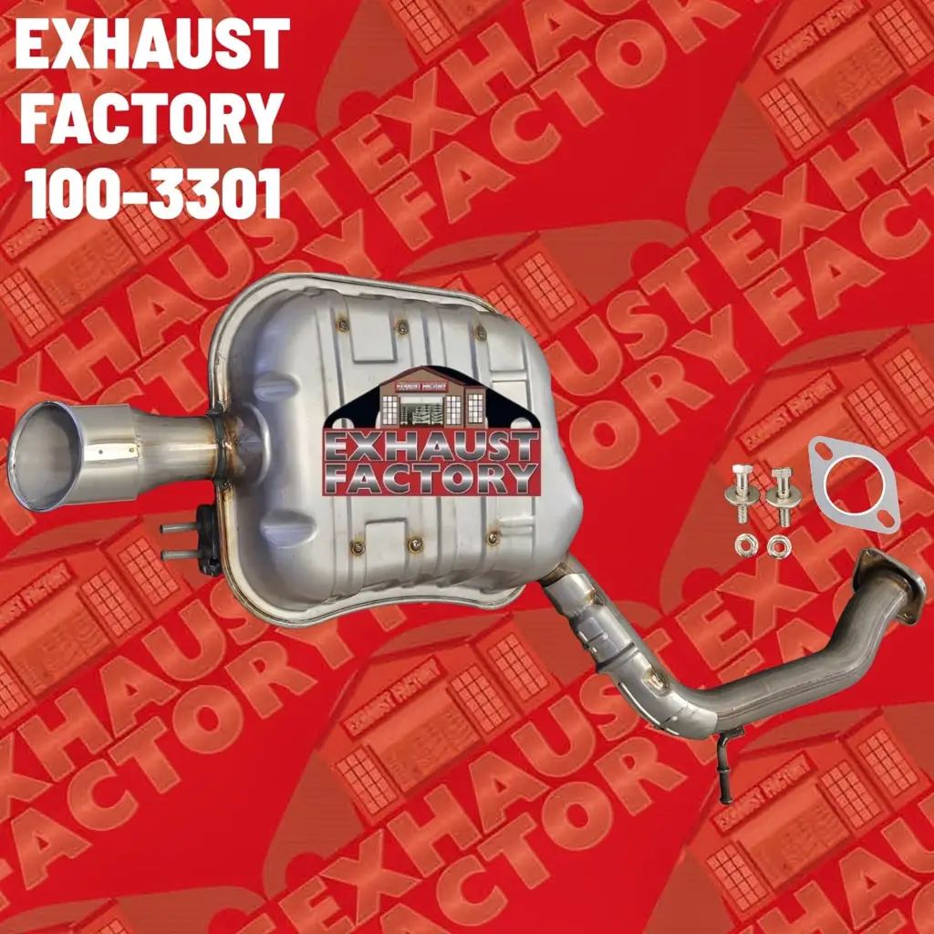 100-3301 REAR MUFFLER FITS 2016-2019 KIA SORENTO 2.4L ENG "AWD" image 4