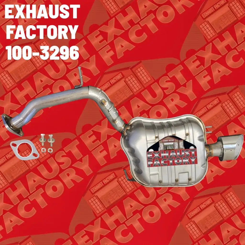 100-3296 REAR MUFFLER ASSEMBLY FITS 2016-2018 KIA SORENTO 2.0L ENG "SPORT PACKAGE" (Front Wheel Drive) image 4