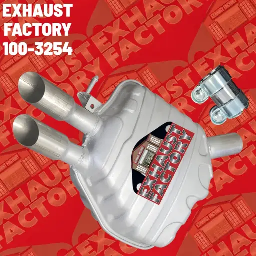 100-3254 REAR MUFFLER ASSEMBLY FITS 2009-2012 AUDI A4 QUATTRO 2.0L ENG