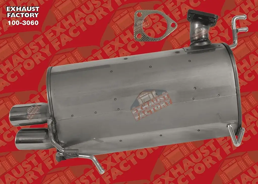 100-3248/3060 CATALYTIC CONVERTER RESONATOR PIPE & MUFFLER ASSEMBLY FITS 2007-2013 MITSUBISHI OUTLANDER 3.0L ENG image 3