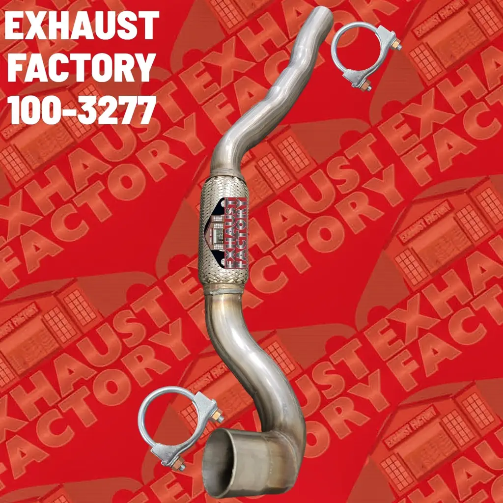 100-3277 FRONT EXHAUST FLEX PIPE FITS 2011-2017 DODGE JOURNEY 3.6L ENG V6 "AWD" image 2