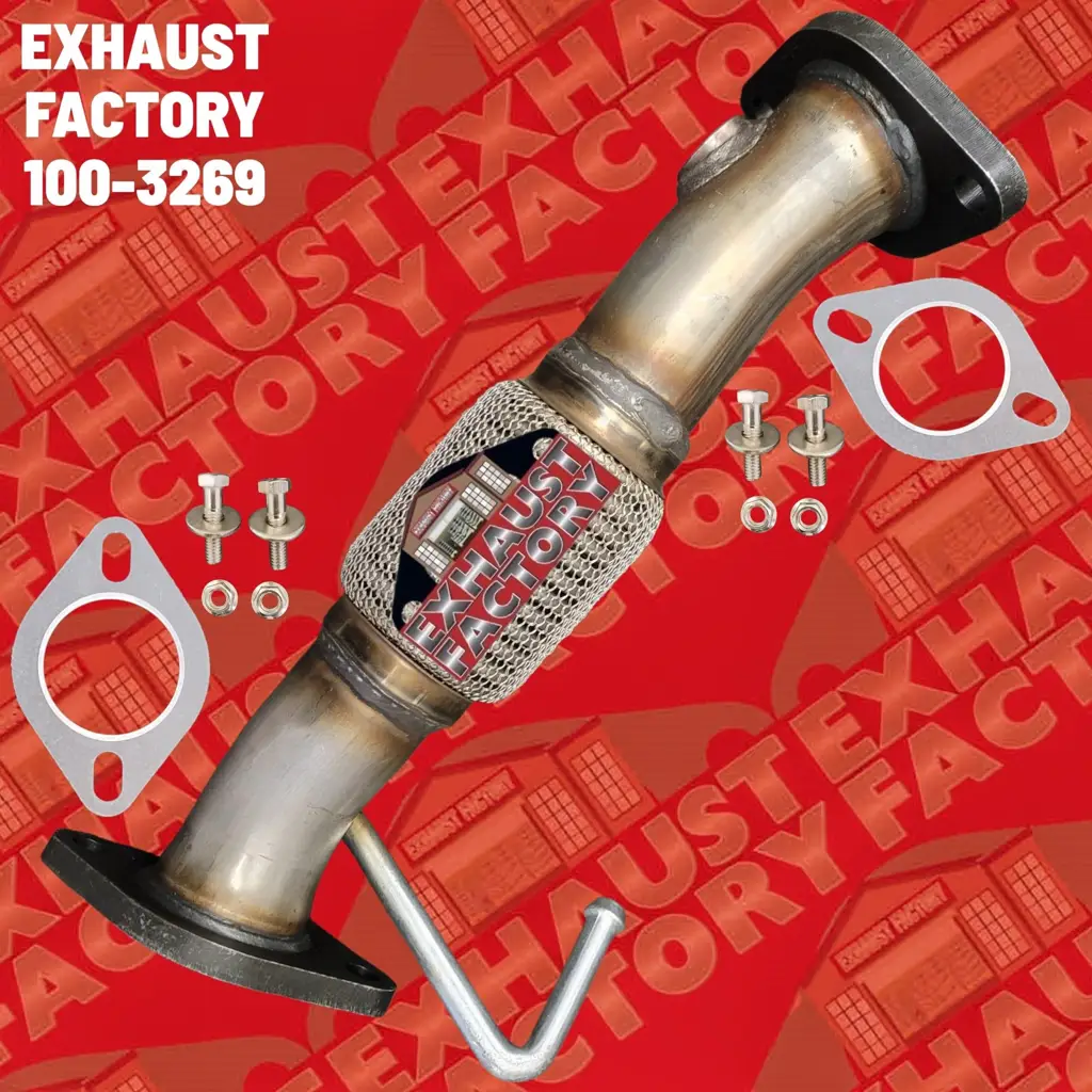 100-3269 FRONT EXHAUST FLEX PIPE FITS 2014-2016 KIA SOUL 2.0 ENG image 5