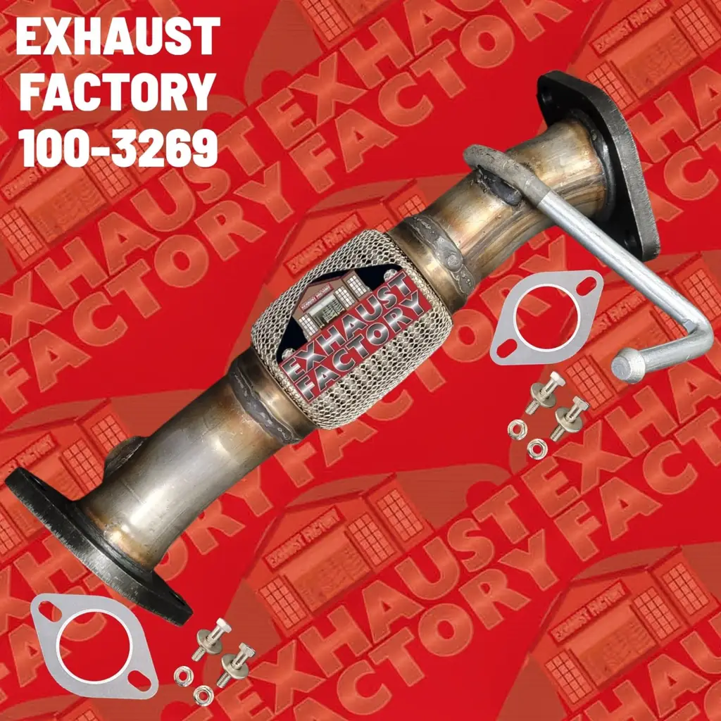 100-3269 FRONT EXHAUST FLEX PIPE FITS 2014-2016 KIA SOUL 2.0 ENG image 2