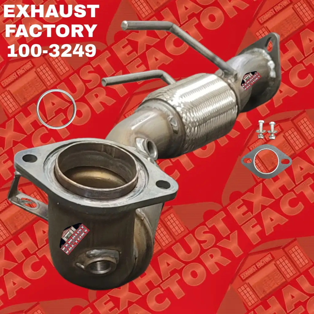 100-3249 FRONT EXHAUST FLEX PIPE CATALYTIC CONVERTER FITS 2017-2019 LINCOLN MKC 2.0L ENG image 2