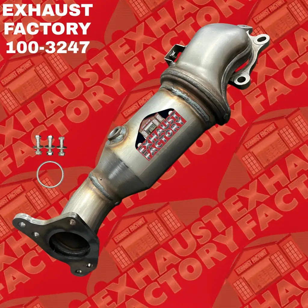 100-3247 FRONT EXHAUST MANIFOLD CATALYTIC CONVERTER FITS 2018-2022 HONDA ACCORD 1.5L ENG image 3