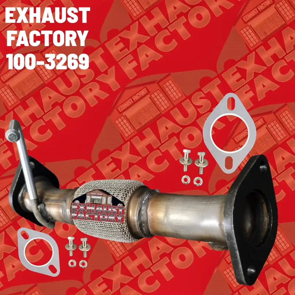 100-3269 FRONT EXHAUST FLEX PIPE FITS 2014-2016 KIA SOUL 2.0 ENG image 3