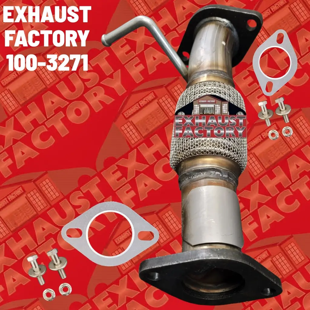 100-3271 FRONT EXHAUST FLEX PIPE FITS 2010-2013 KIA FORTE & KIA FORTE KOUP 2.0 & 2.4L ENG image 3