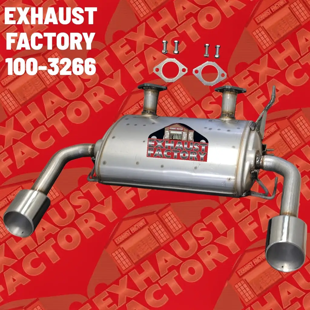 100-3266 REAR MUFFLER ASSEMBLY FITS 2009-2012 INFINITI FX35 3.5L ENG V6 image 5
