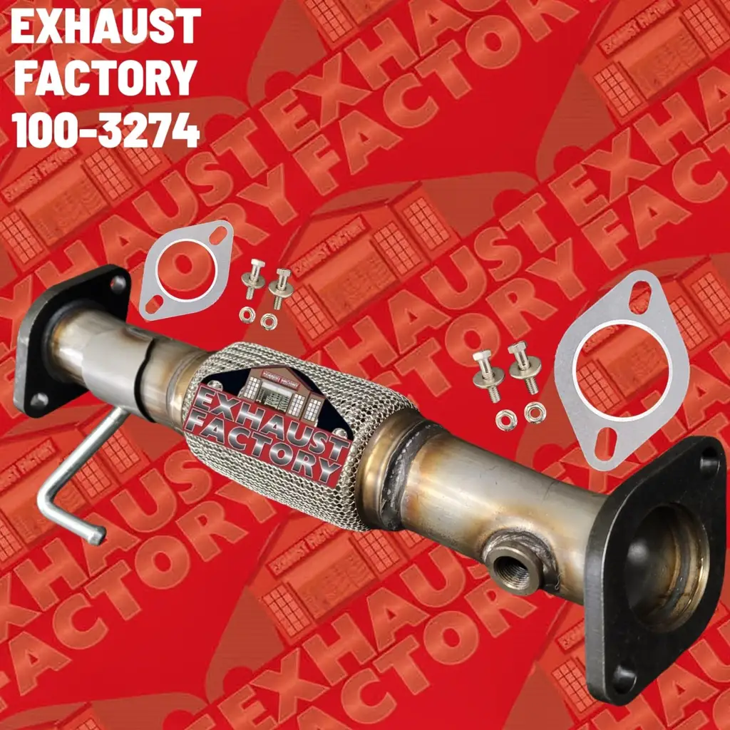 100-3274 FRONT EXHAUST FLEX PIPE FITS 2010-2013 HYUNDAI TUCSON 2.4L ENG |2011-2016 KIA SPORTAGE 2.4L ENG | 2011-2013 HYUNDAI TUCSON 2.0L ENG image 2
