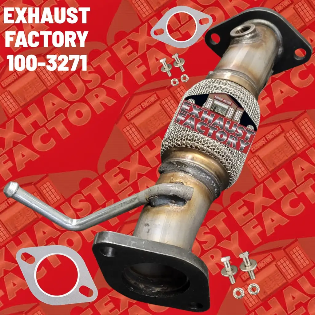 100-3271 FRONT EXHAUST FLEX PIPE FITS 2010-2013 KIA FORTE & KIA FORTE KOUP 2.0 & 2.4L ENG image 2
