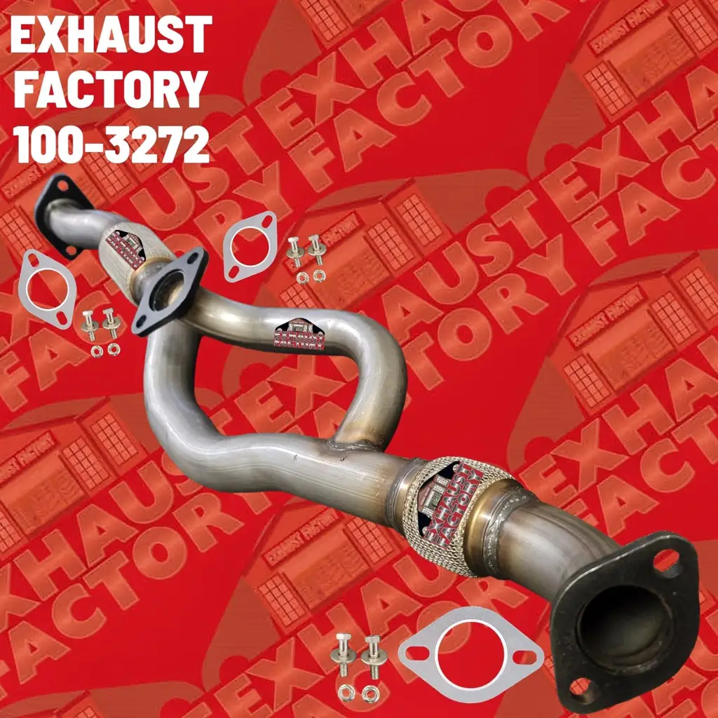 100-3272 FRONT EXHAUST FLEX PIPE FITS 2005-2008 HYUNDAI TUCSON 2.7L "F.W.D." image 2