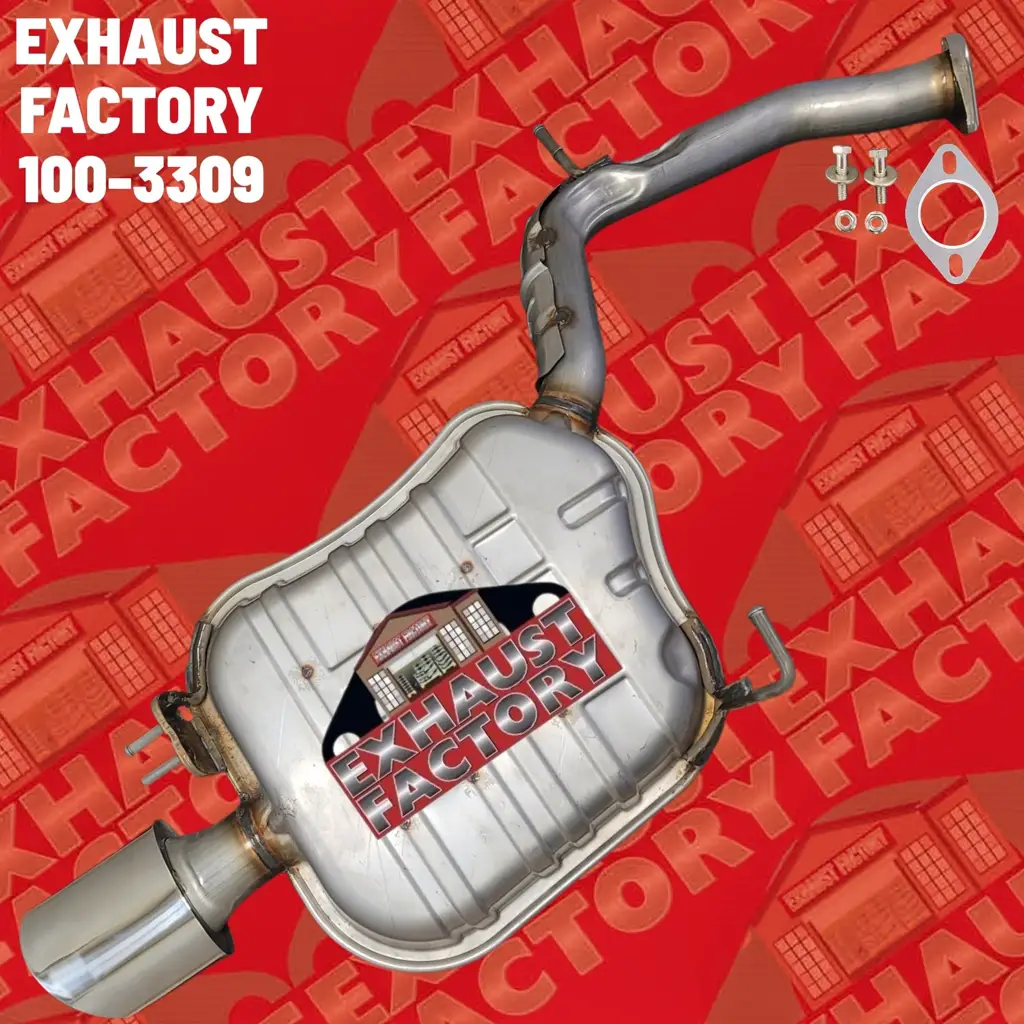 100-3309 REAR MUFFLER ASSEMBLY FITS 2016-2019 KIA SORENTO 3.3L ENG "-SPORT PACKAGE" (All Wheel Drive)