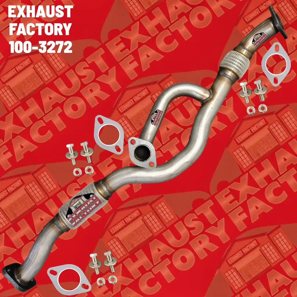 100-3272 FRONT EXHAUST FLEX PIPE FITS 2005-2008 HYUNDAI TUCSON 2.7L "F.W.D." image 4
