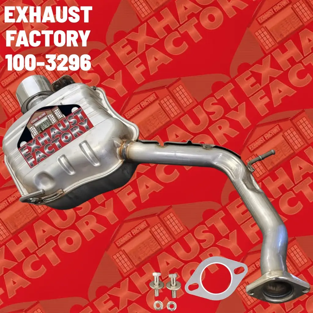 100-3296 REAR MUFFLER ASSEMBLY FITS 2016-2018 KIA SORENTO 2.0L ENG "SPORT PACKAGE" (Front Wheel Drive) image 2