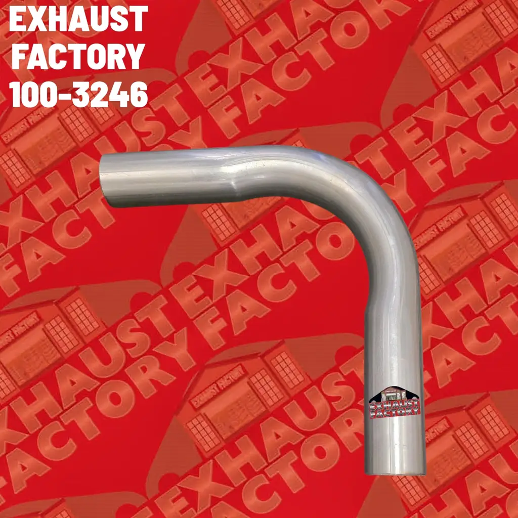 100-3246 90 DEGREE BEND PERFORMANCE EXHAUST PIPE 2.25 Inch (2.25") 409 STAINLESS STEEL image 3
