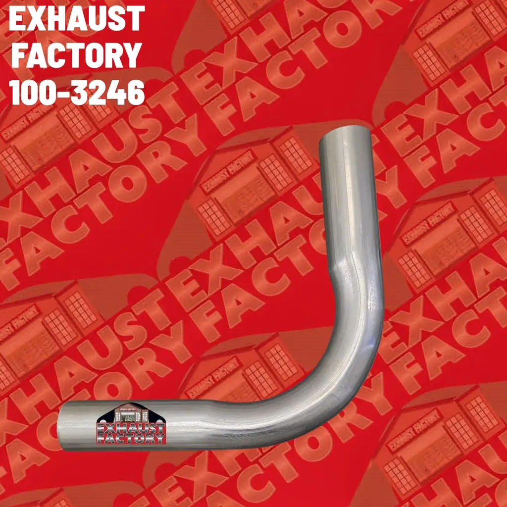 100-3246 90 DEGREE BEND PERFORMANCE EXHAUST PIPE 2.25 Inch (2.25") 409 STAINLESS STEEL image 4