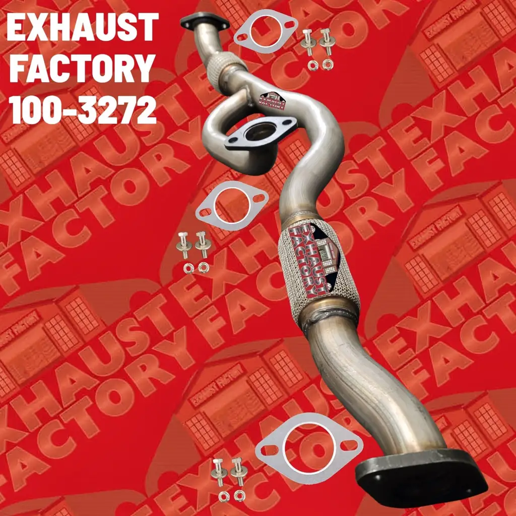 100-3272 FRONT EXHAUST FLEX PIPE FITS 2005-2010 KIA SPORTAGE 2.7L "F.W.D." image 3